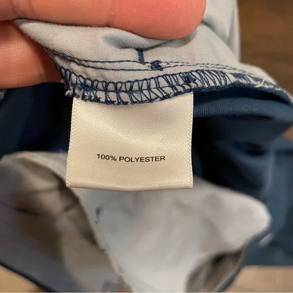 Peter Millar Men’s Navy Blue Wicking Performance Golf Shorts Size 36 Weekend Sty - Picture 9 of 9